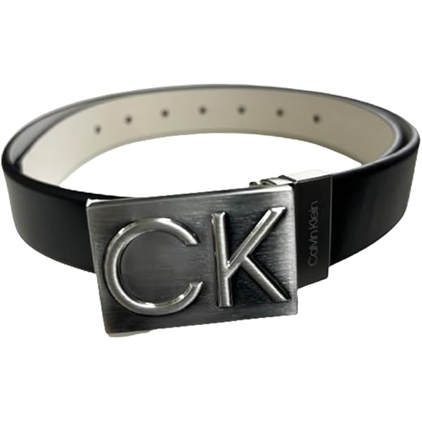   CKロゴ モノグラム ブラックベルト 80cm Calvin Klein CKロゴ モノグラム ブラックベルト 80cm